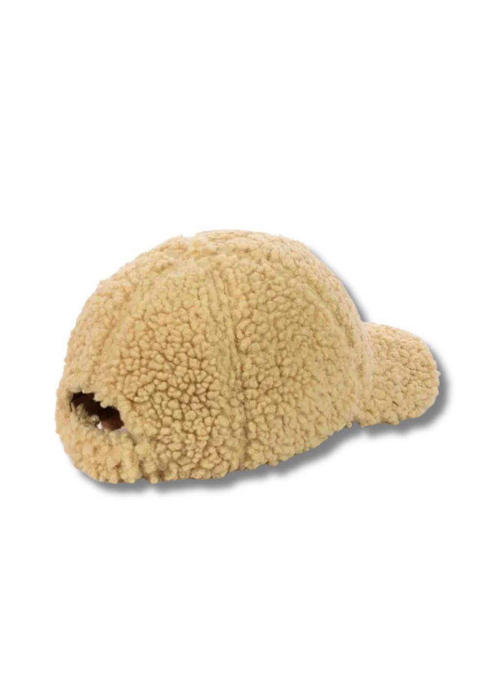 Женская зимняя кепка из меха с ушками - Барашек No Brand Зимова кепка (351348031)