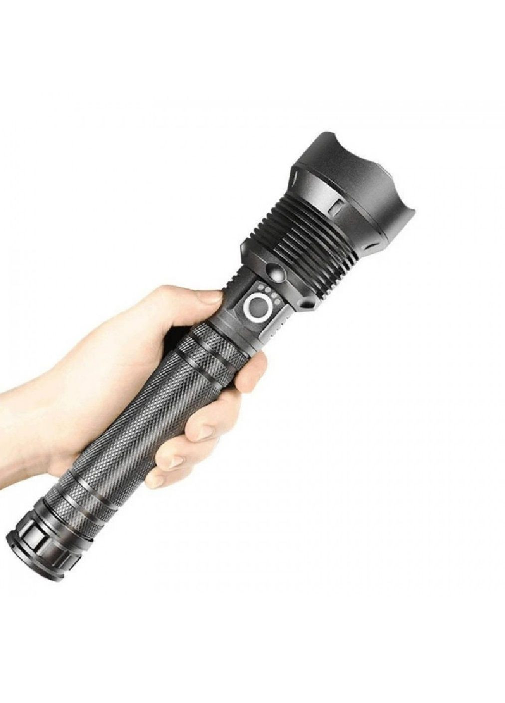 Ліхтар ручний акумуляторний з оптичним зумом ремінцем для перенесення 3 режими освітлення 1800 Лм (482060-Prob) Unbranded (370021125)