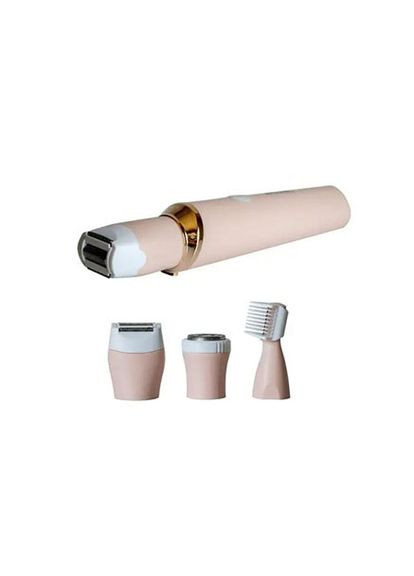 Женский триммер 3 в 1 MP-078 аккумуляторный на 3 насадки Maxtop (324022584)