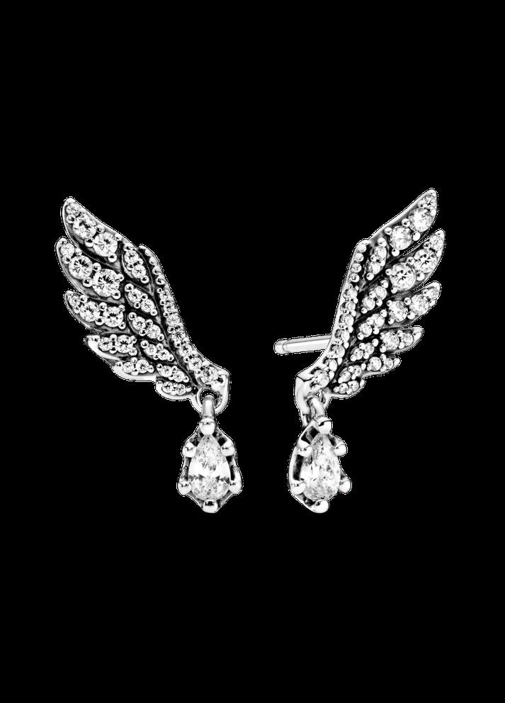 Срібні сережки Крила Ангела No Brand (330768861)