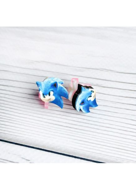 Комплект сережок кліпс Дитячий набір (Емі, Тейлз, Сонік) CASE CONTROL (355396339)