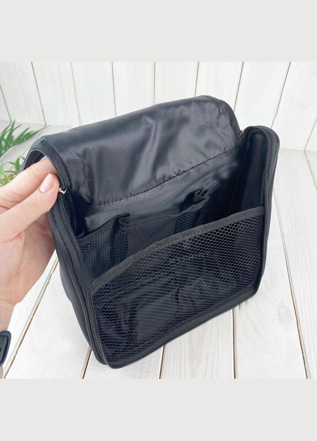 Дорожня сумка - органайзер для косметики несессер Art #150 Чорна No Brand (318677223)