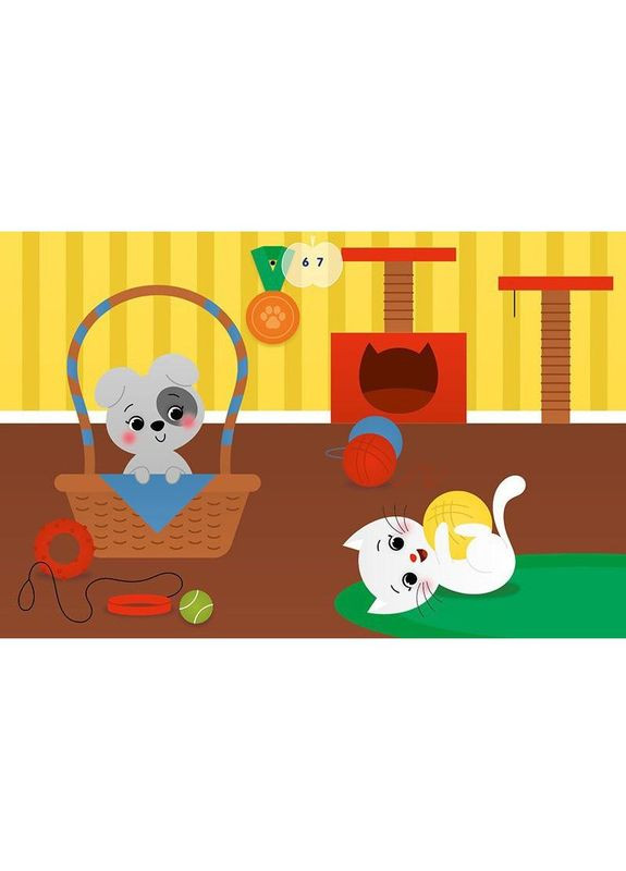 Набір для творчості "Аплікації наклейками Ферма" 1655009, 30 наклейок No Brand (330139482)