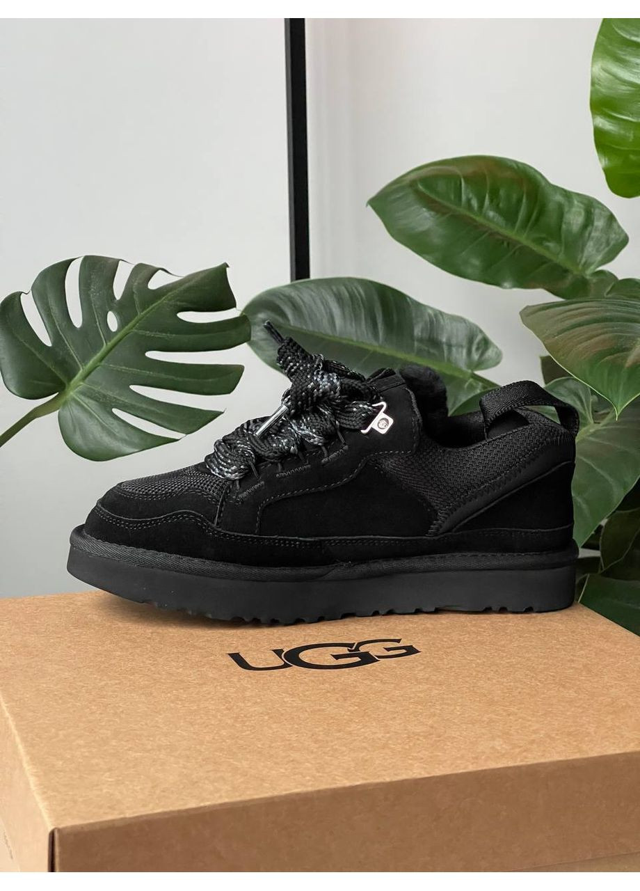 Кросівки жіночі UGG Lowmel Sneaker Black | Угі Лоумел чорні No Brand чорні демісезони (361947235)