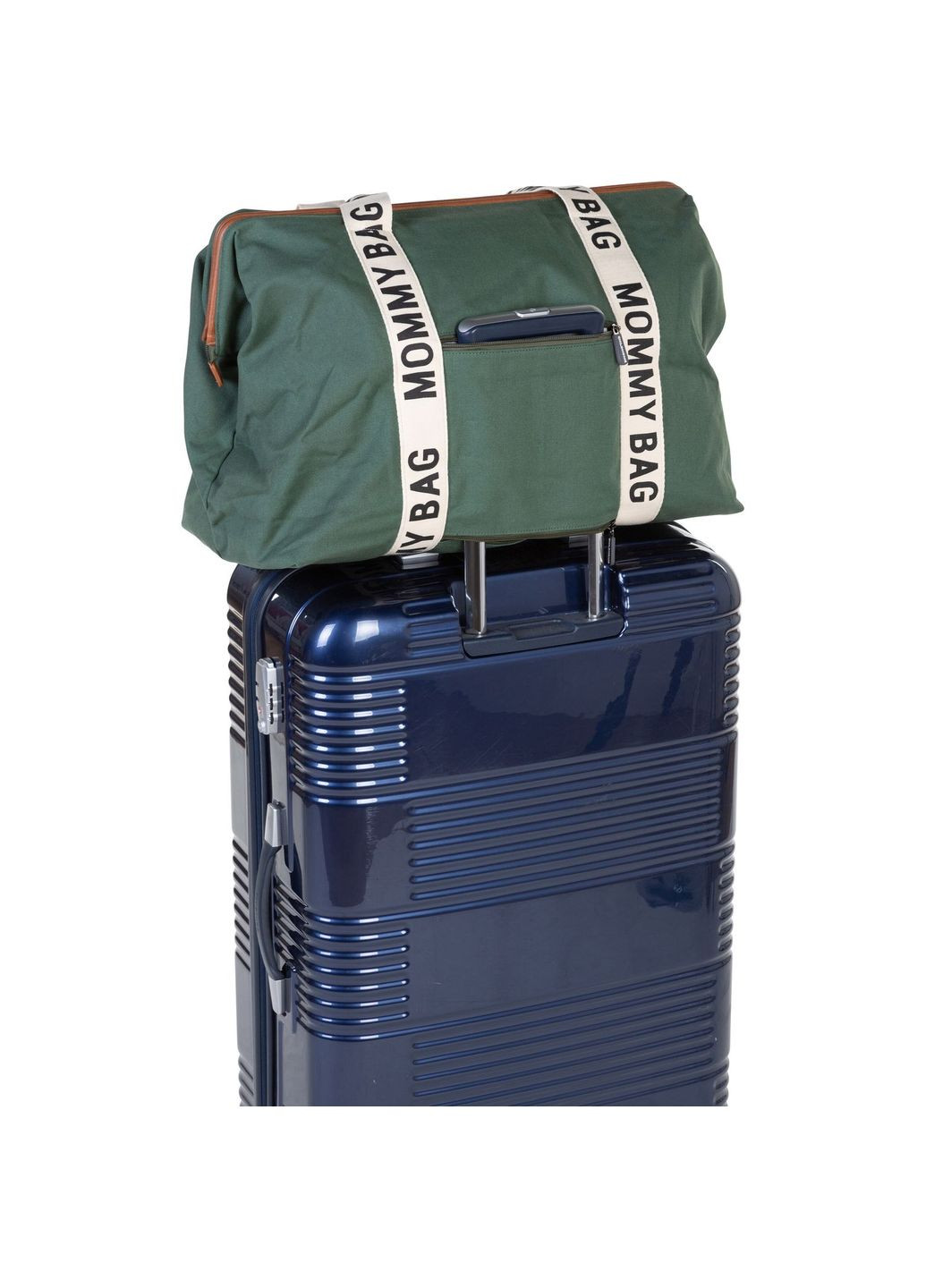 Сумка Mommy bag Signature - Canvas Green, зеленый () Childhome CWMBBSCGR (331789843)