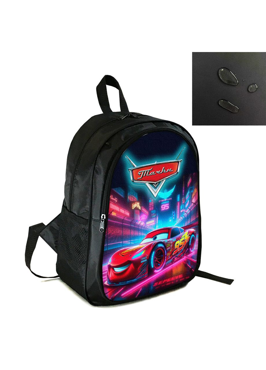 Рюкзак школьный/городской 38×28см с принтом Тачки Молния МакКуин детский, подростковый,спортивный (4263) No Brand (365671266)