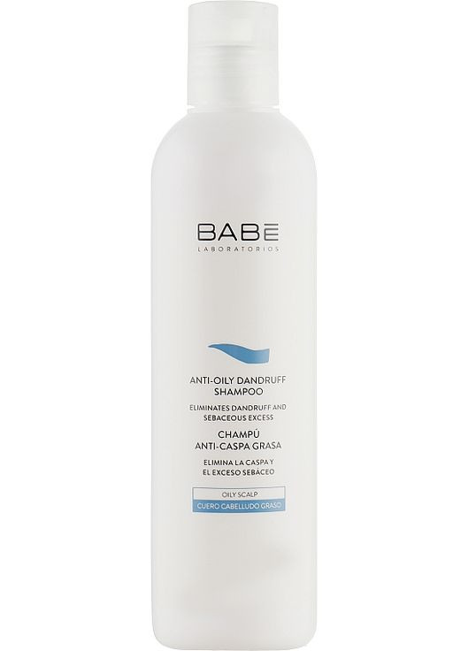 Шампунь проти лупи для жирної шкіри голови Anti-Oily Dandruff Shampoo 250ml (101250-31015878) Babe Laboratorios (368601512)