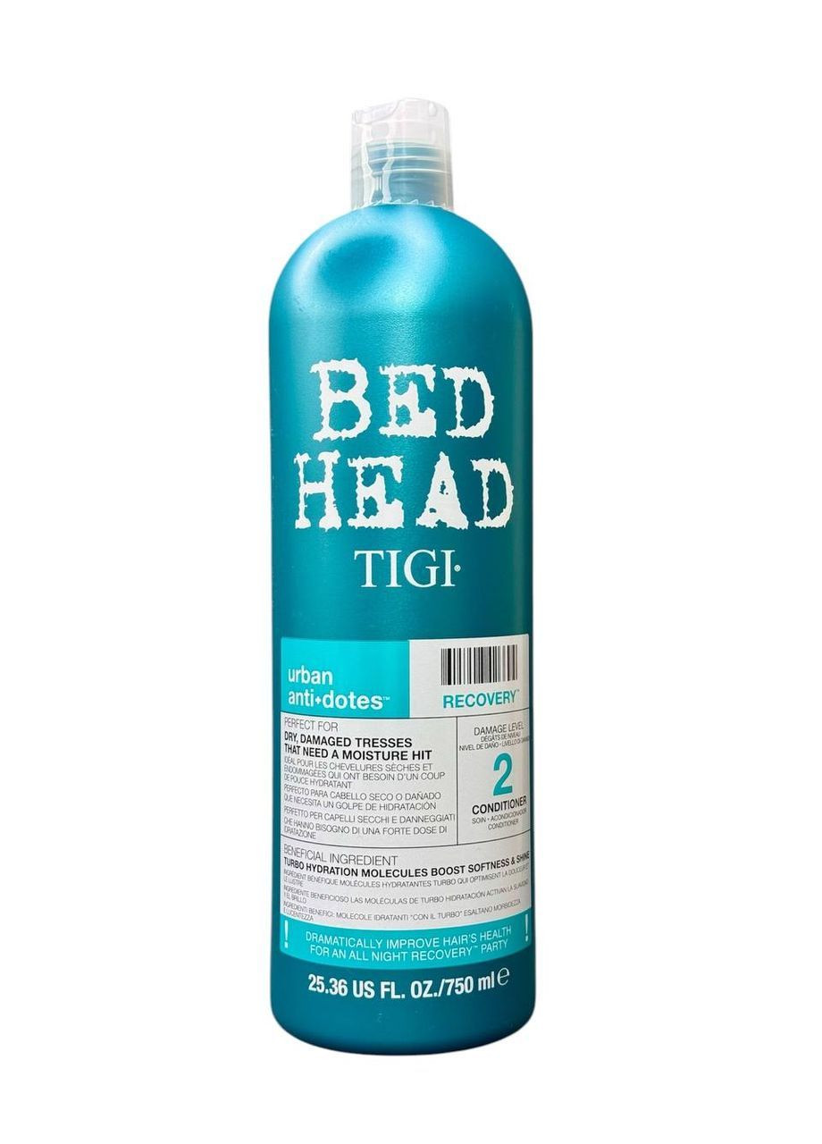 Увлажняющий кондиционер для сухих и поврежденных волос Bed Head Urban Anti+dotes Conditione 750 мл Tigi (366038299)
