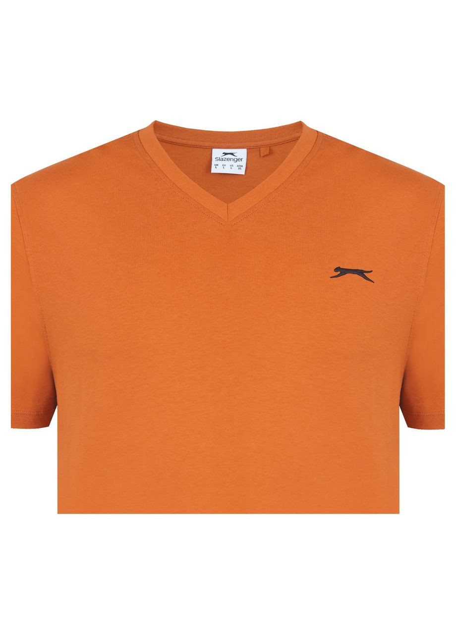 Помаранчева футболка чоловіча базова Slazenger