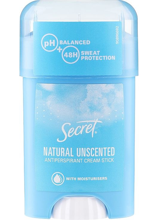 Кремовый дезодорант-антиперспирант "Натурель" Key Antiperspirant Cream Stick Natural 40ml (385847-144396) Secret (368620777)