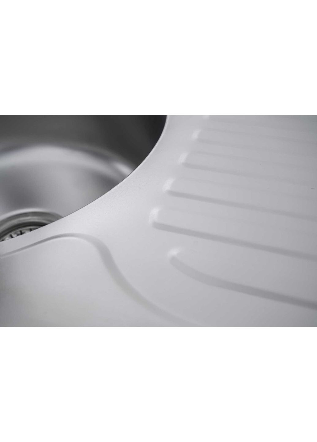 Кухонна мийка з нержавіючої сталі САТИН 6745 (0,8/180 мм) Valeso (336937476)