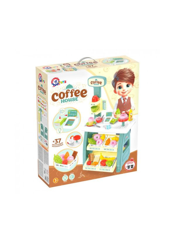 Игрушечный набор Кофейня для детей игровой набор для развития воображения и творчества ТехноК (371793160)