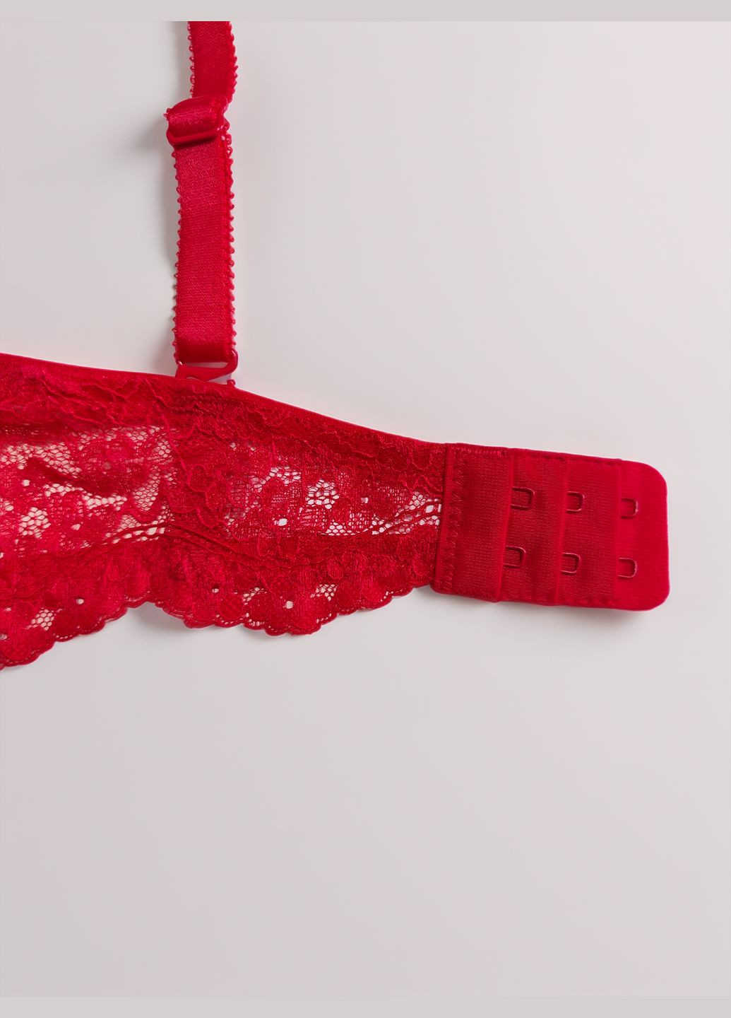 Червоний бюстгальтер a 6573 c Acousma з кісточками нейлон, спандекс