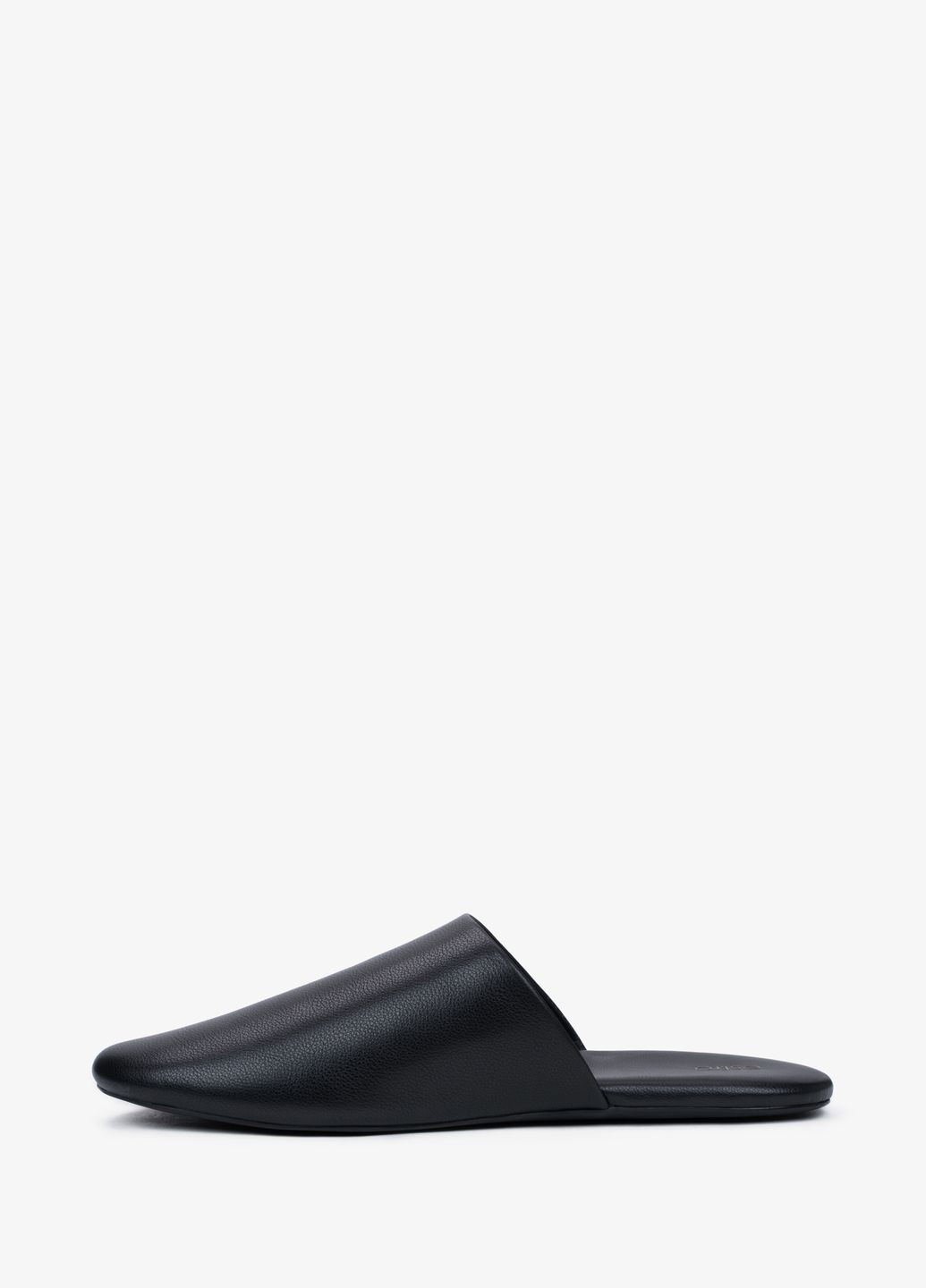 Черные мюли, цвет черный Estro