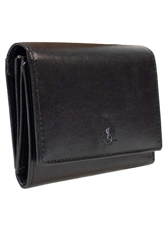 Кошелек женский кожаный RFID Black (DAS303149) Semi Line (344469242)