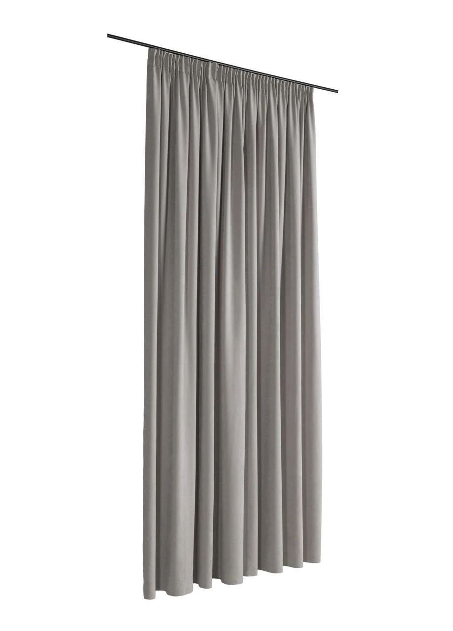 Штора из микровелюра 2шт. 3м х от 2,5м до 3м HYGG (370367196)