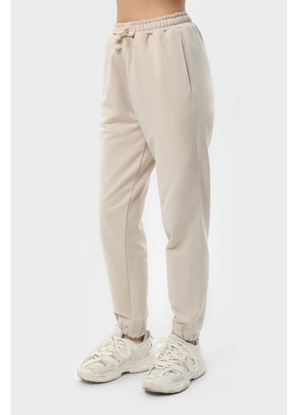 Набор женский брюки базовые 2шт комбинированный Бежевый/Черный RAY PREMIUM LOOSE (363045529)