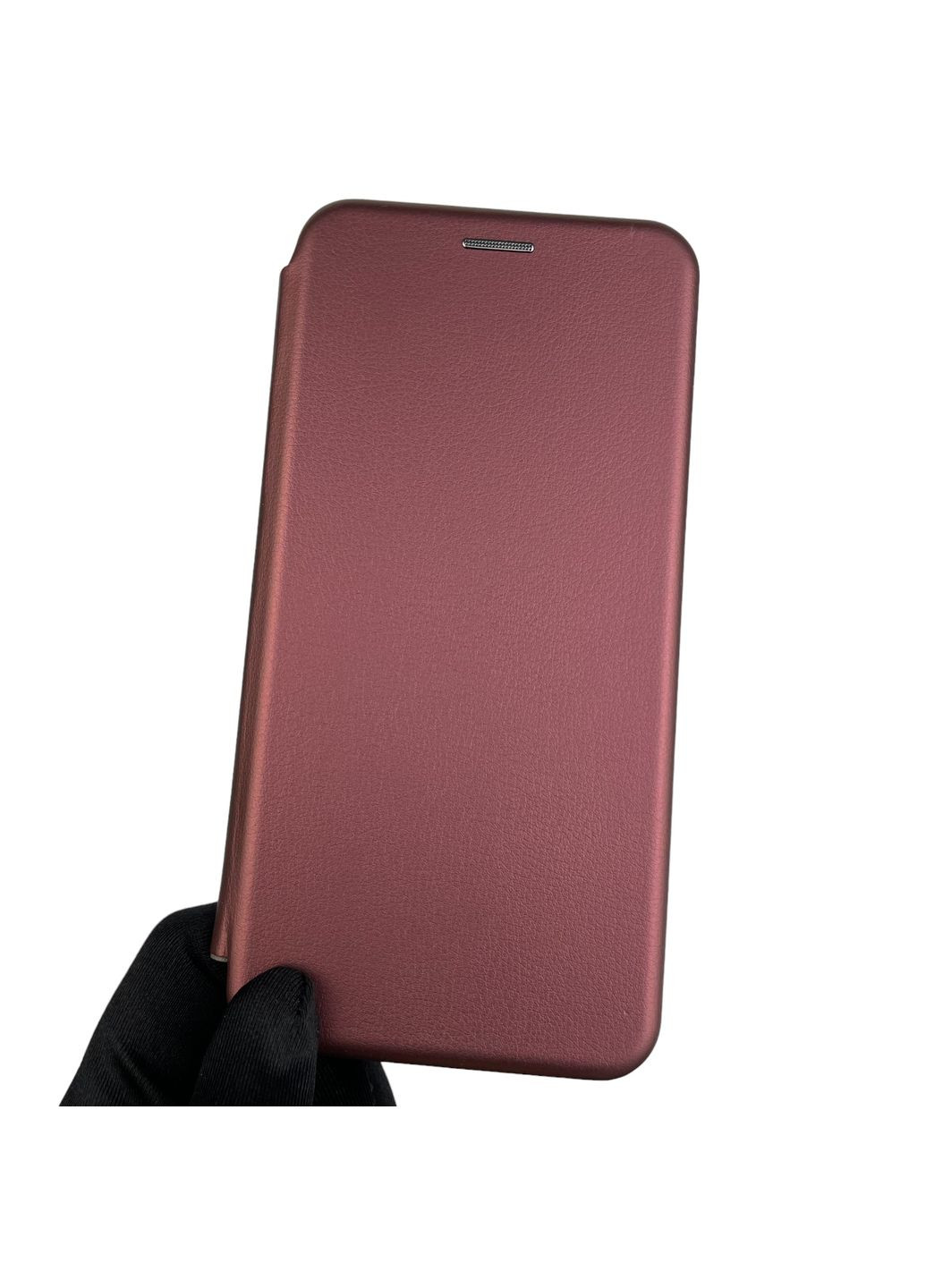 Чохол-книжка для A78 4G з підставкою на оппо а78 4г бордова gd1 Oppo (366021558)