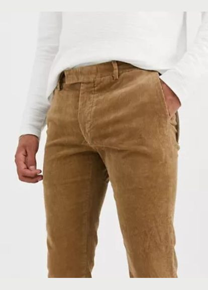 Горчичные кэжуал демисезонные зауженные брюки Ralph Lauren