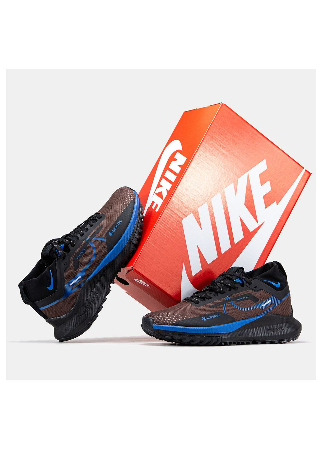 Цветные демисезонные кроссовки мужские Nike Pegasus Trail 4 Gore-Tex