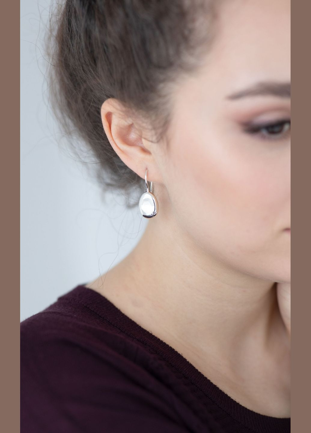 Серьги Стоун 925 Skifska Etnika (324622744)