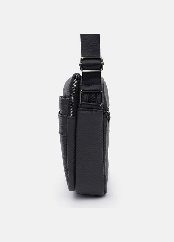 Чоловіча шкіряна сумка K18017bl-black Keizer (311552792)