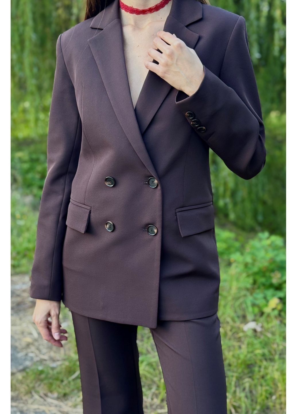 Жакет двобортний на підкладі CHICLY (363134313)