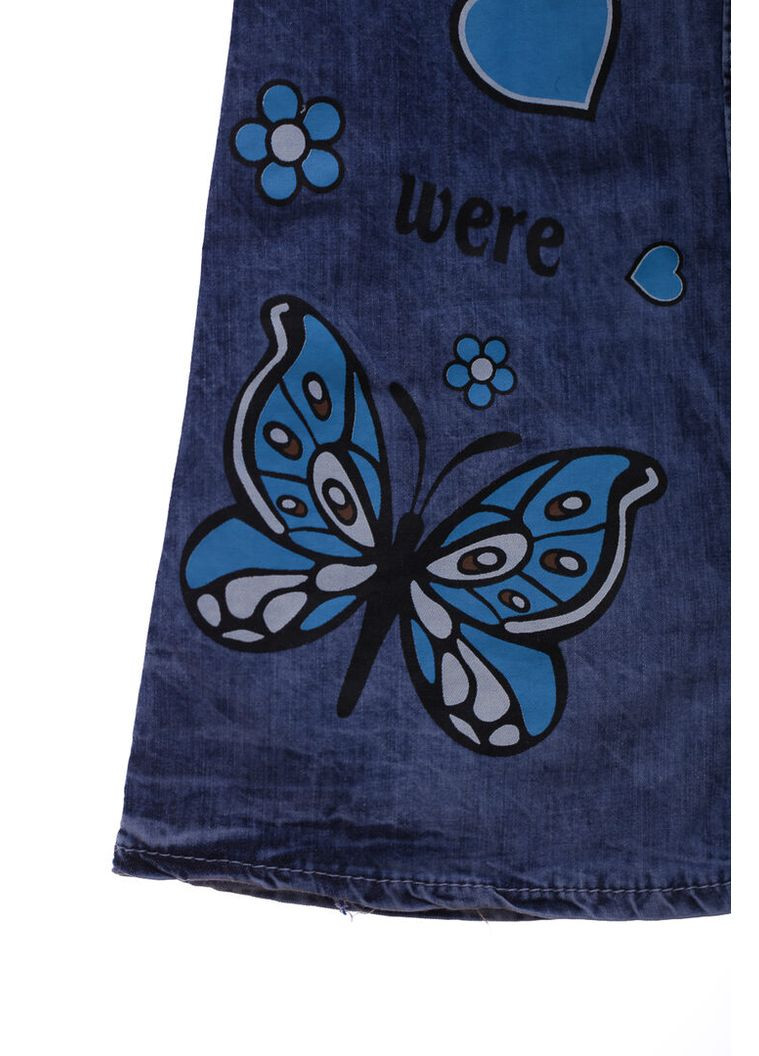 Синіти сарафан котоновий з метеликами синій akira 110 см (44797) BABYKROHA (323469267)