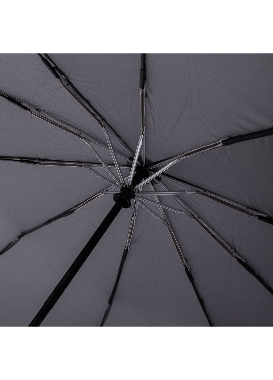 Серый зонт автоматический с деревянной ручкой классический из полиэстера диаметр 116 см hp-23-8g Yiwu (370675818)