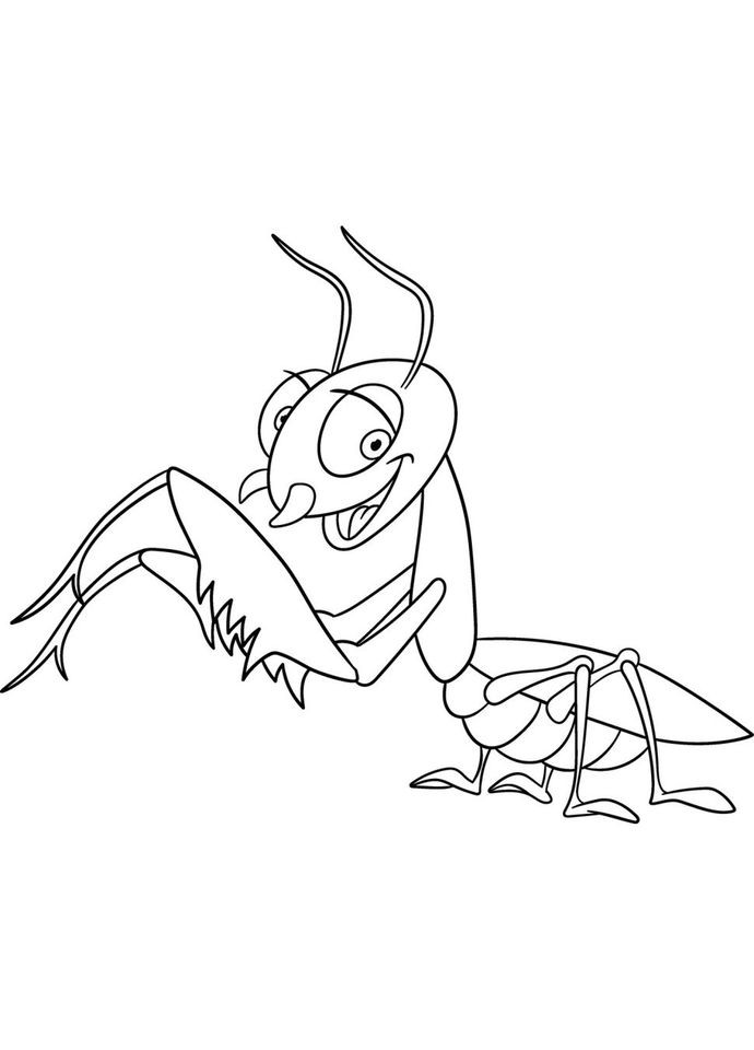 Розпис на полотні "Богомол" 15053-AC 25x30 см Art Craft (364905894)