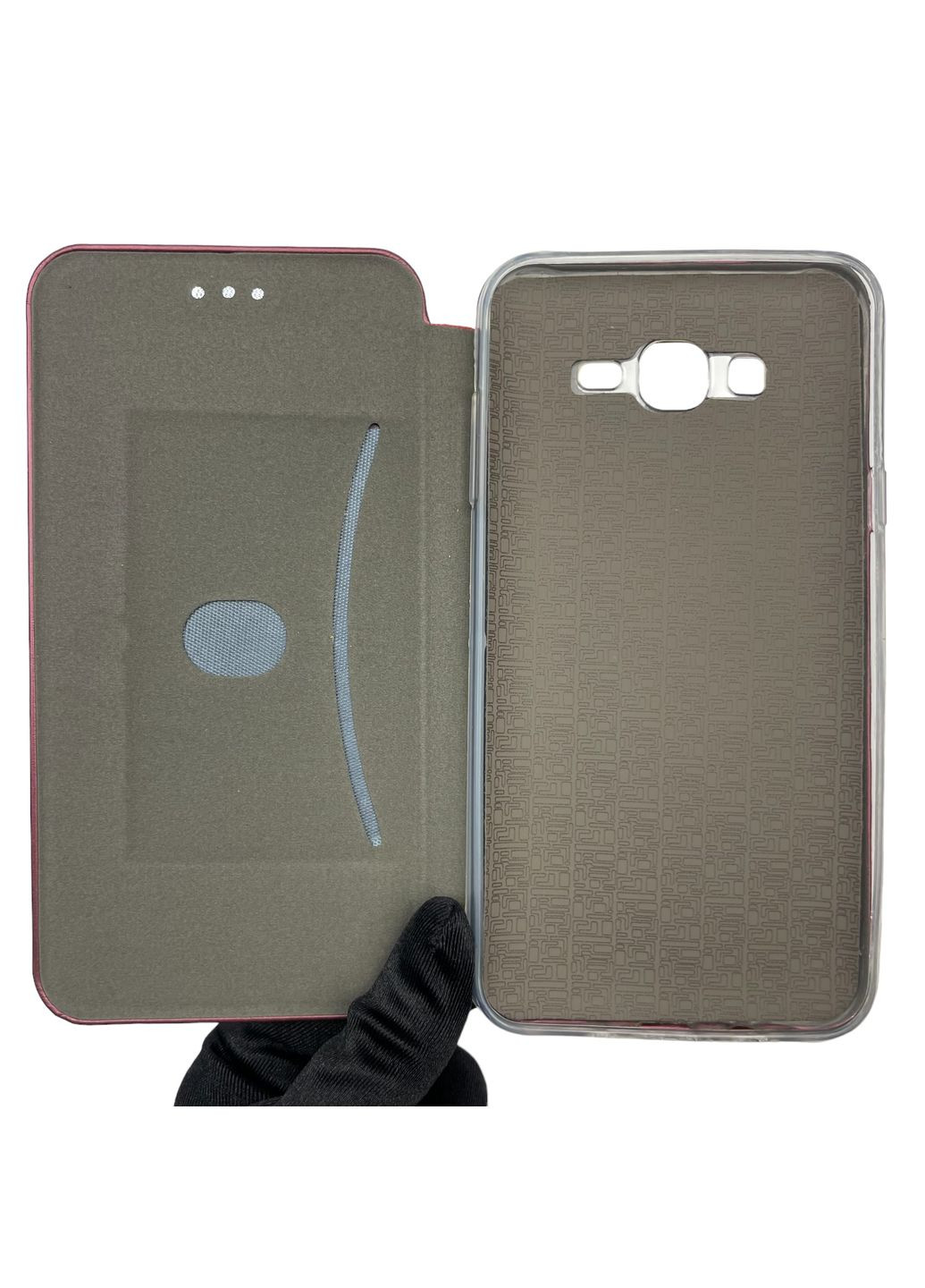 Чехол-книжка для Galaxy J7 Neo 2017 SM-J701 с подставкой на самсунг г7 нео 2017 г701 бордовая gd1 Samsung (366020989)