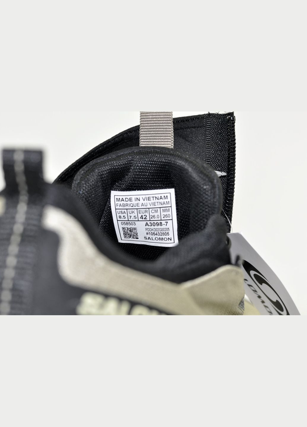 Оливкові Осінні чоловічі кросівки salomon odyssey genesis No Brand