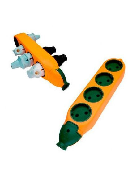 Колодка подовжувача двостороння на 4+4 гнізда без заземлення No Brand (334847313)