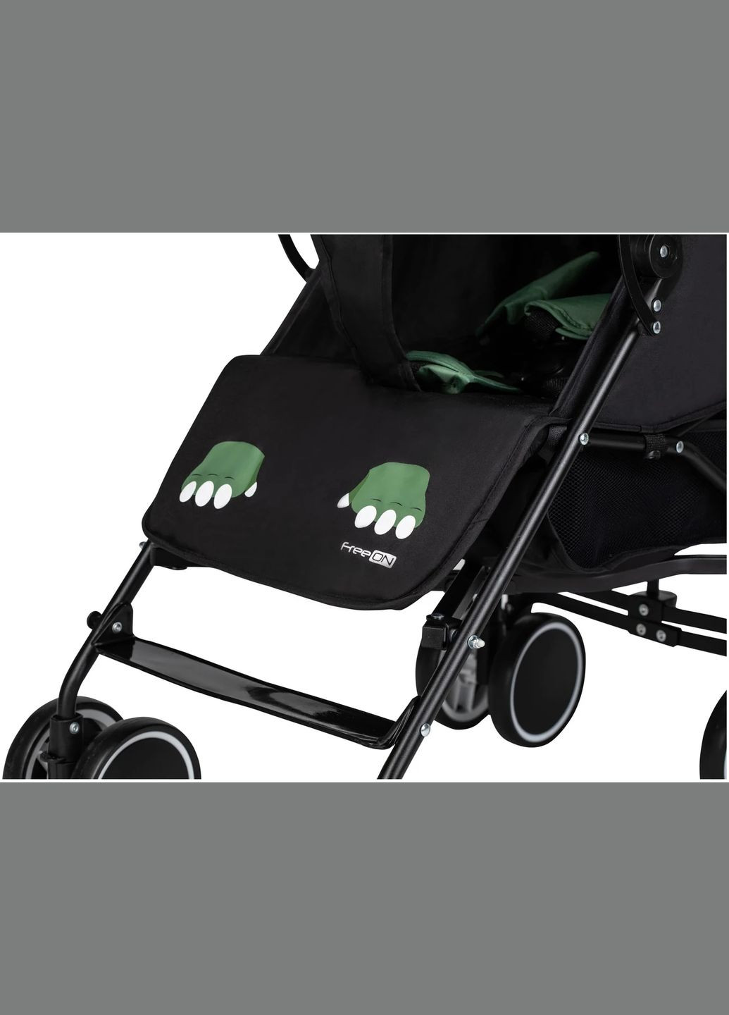 Коляска прогулочная Simple, BlackGreen (48563) FreeOn (307835855)