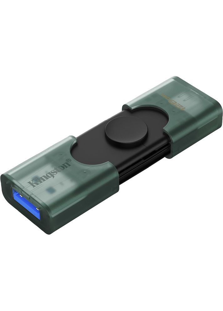 Флэш-драйв DataTraveler Duo USB3.2 128GB Type-C Green (DTDEG2/128GB) Kingston (371767447)