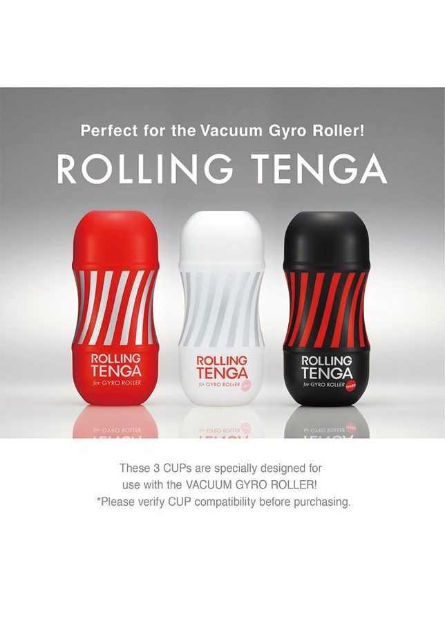 Автоматический мастурбатор VACUUM GYRO ROLLER SET, ротация и вакуум, совместим с Cup Tenga (303909639)