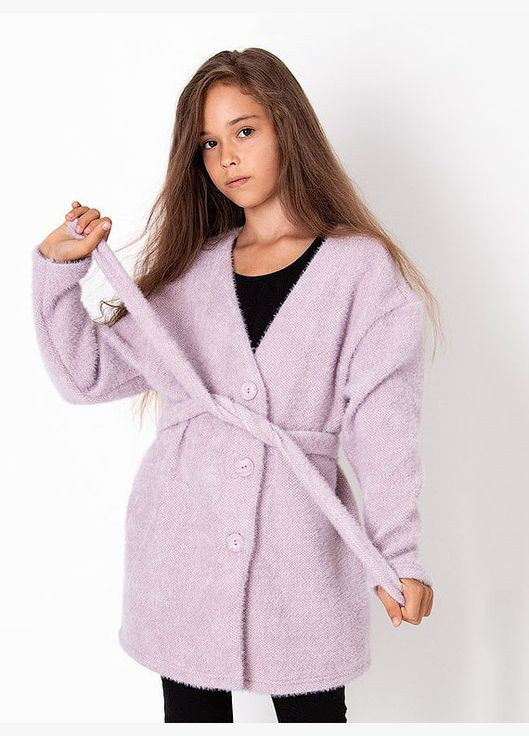 Сиреневый зимний светр Mevis