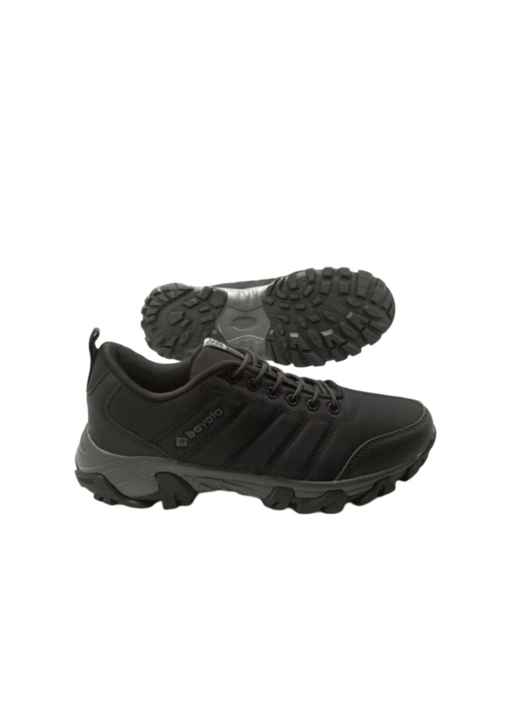 Черные всесезонные кроссовки Bayota