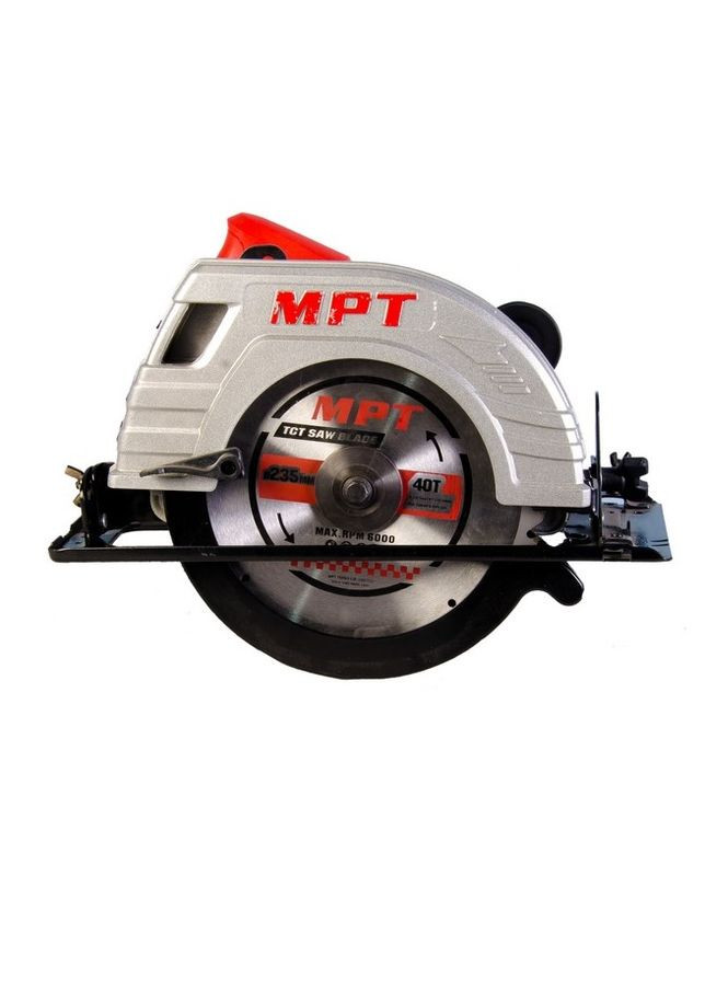 Пила циркулярная PROFI, 2200 Вт, 235х25.4 мм, 4500 об/мин, пропил 85 мм. Black and Red (MCS2303) MPT (340909453)