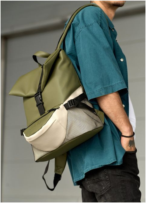 Рюкзак Rene ReneDouble хакі чоловічий (R-27151119rm-VS) Sambag (302450442)