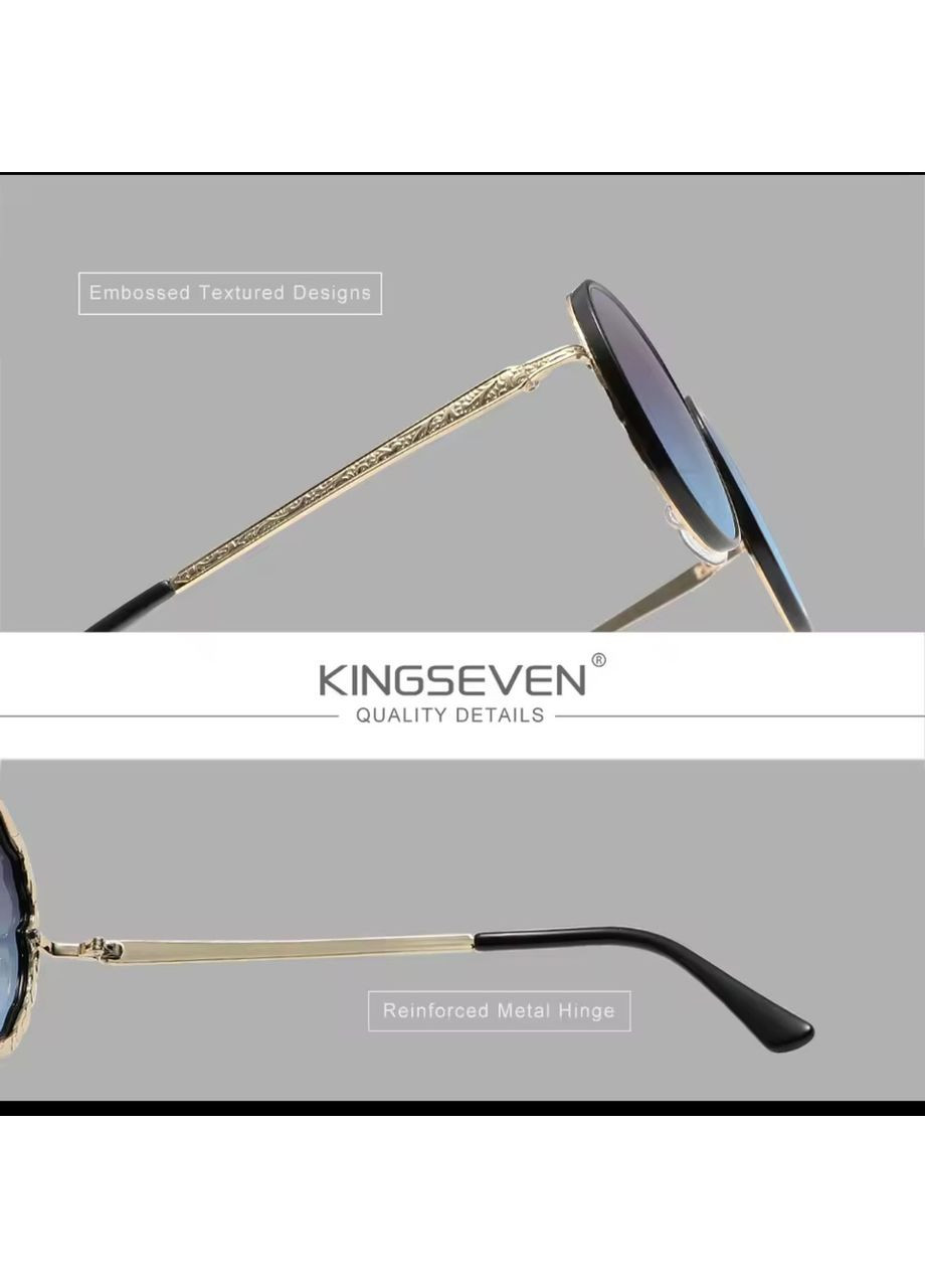 Поляризаційні сонцезахисні окуляри 549 Black Gray KINGSEVEN (351439834)