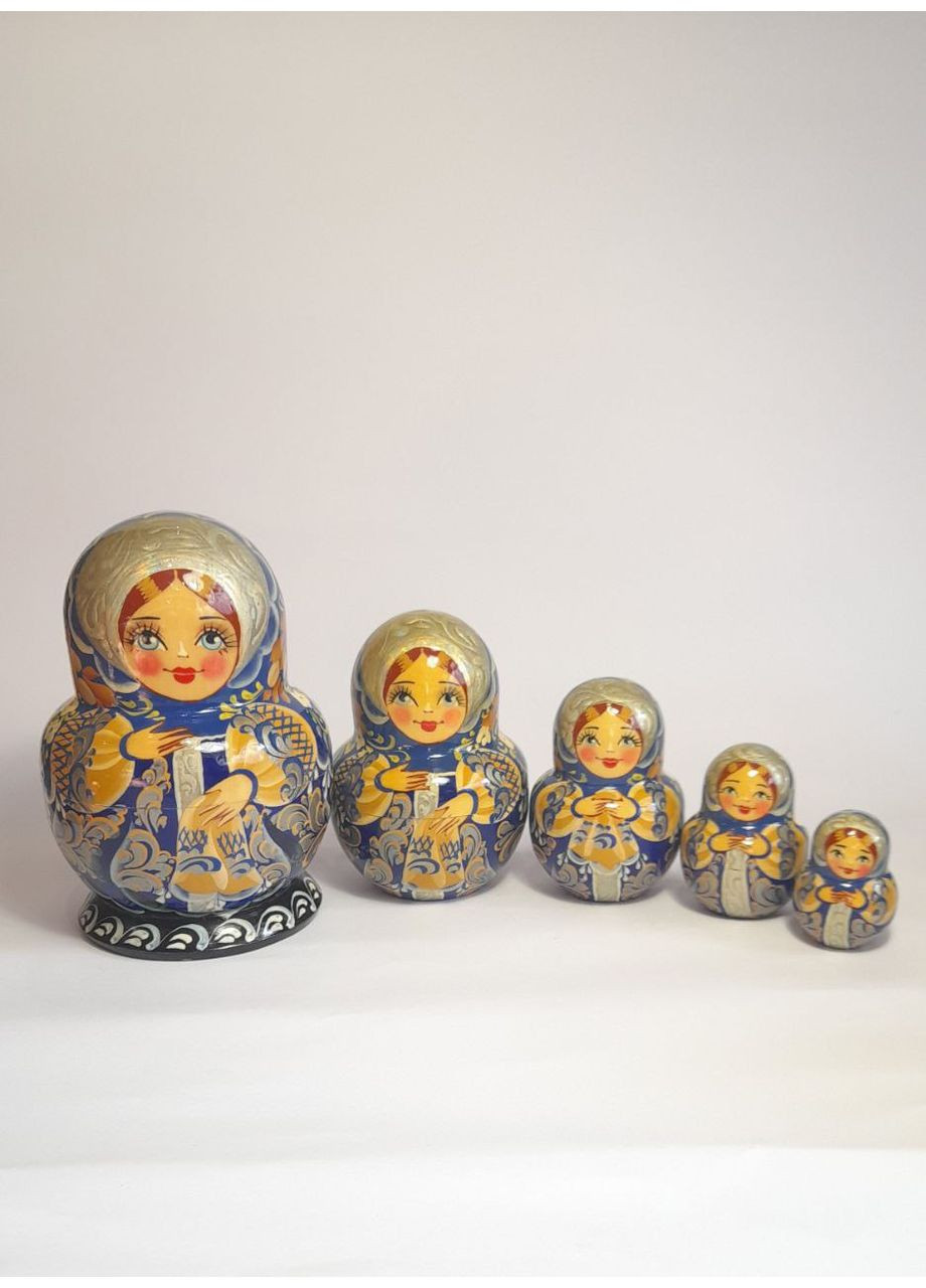 Мотрийка – деревянная кукла 5-х цветочная 16 см (М-25) Гранд Презент (364688915)