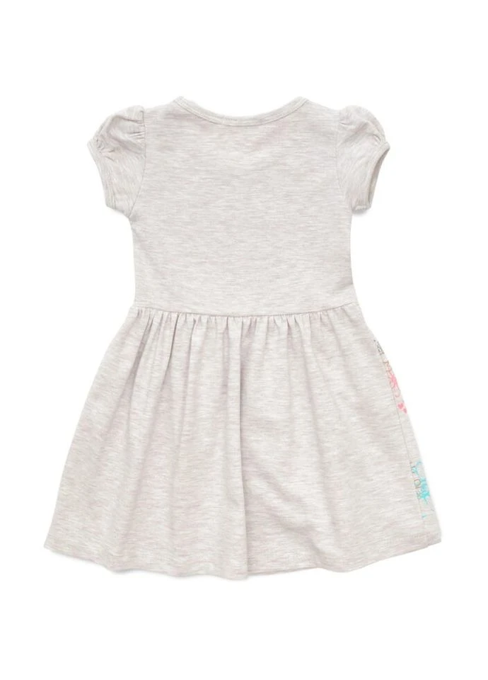 Бежевое платье с девочкой (18369-116g-beige) Breeze (300624767)