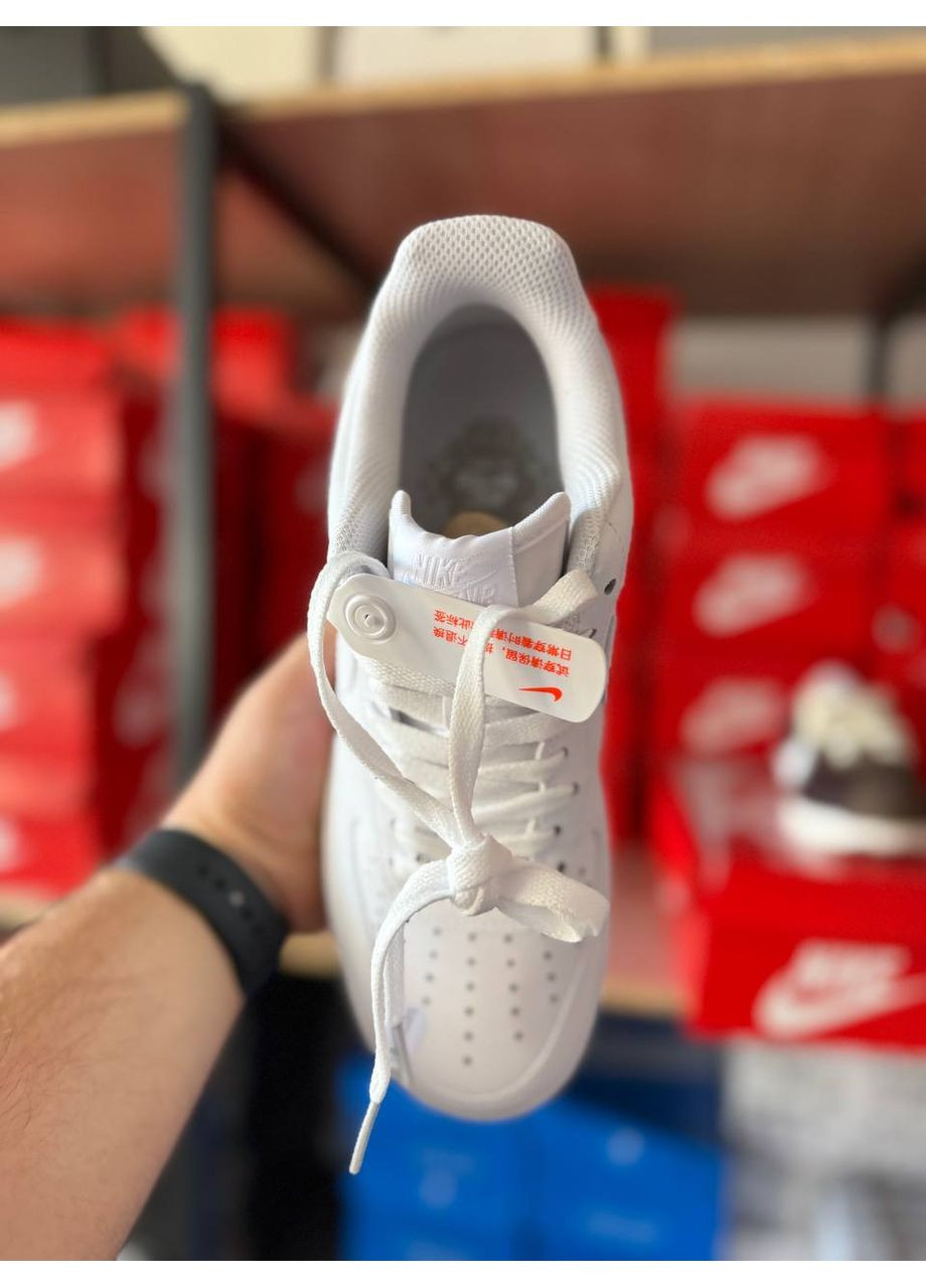 Белые демисезонные мужские Nike Air Force 1 Low '07 White CW2288