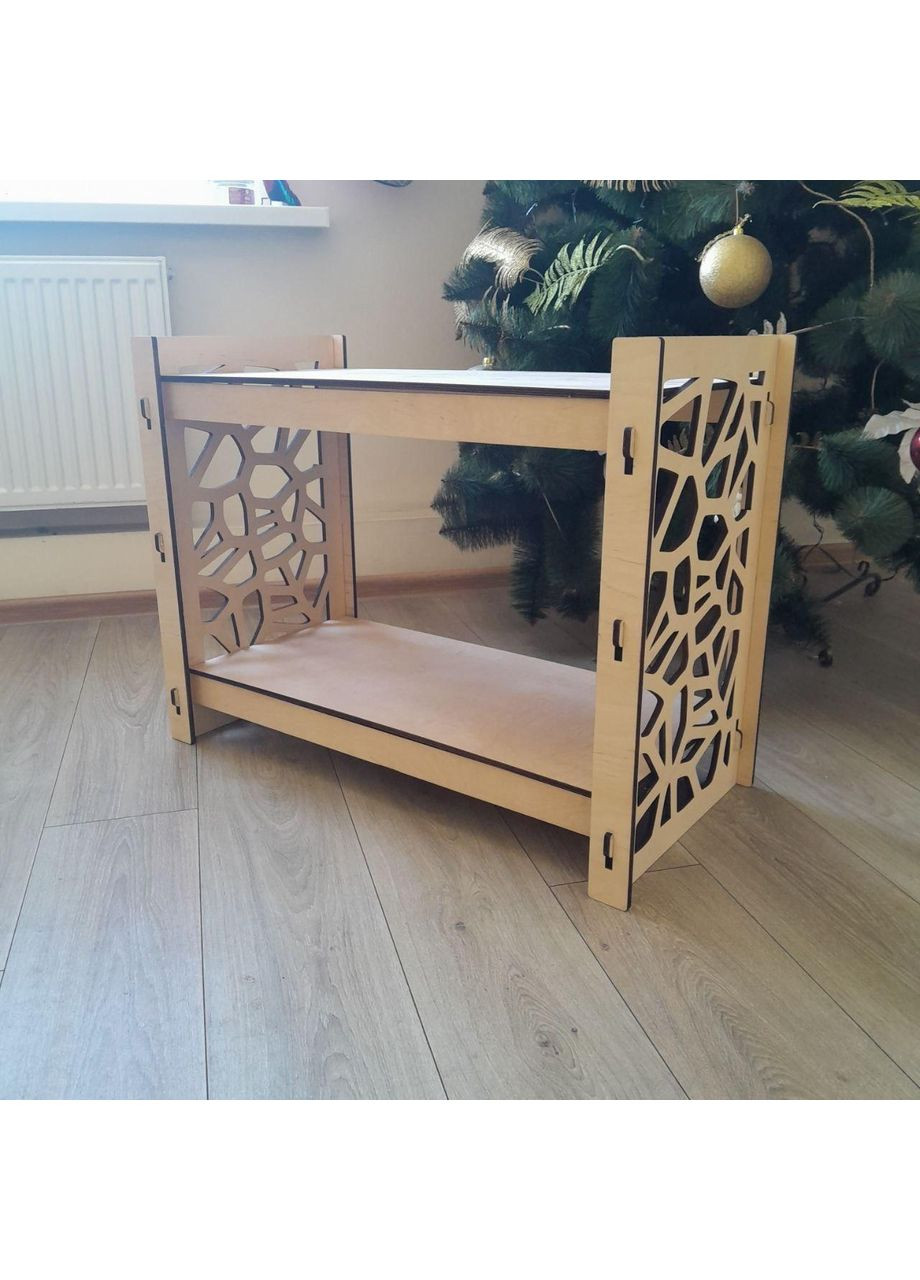 Стелаж з фанери 2 полки 600х750х365 Ekostar (368306956)