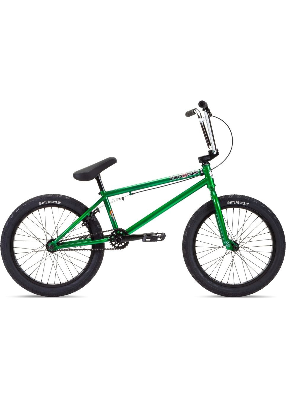 Велосипед 20" HEIST 21.00" 2023 DARK GREEN W/CHROME (SKD-54-46) STOLEN (316397226)