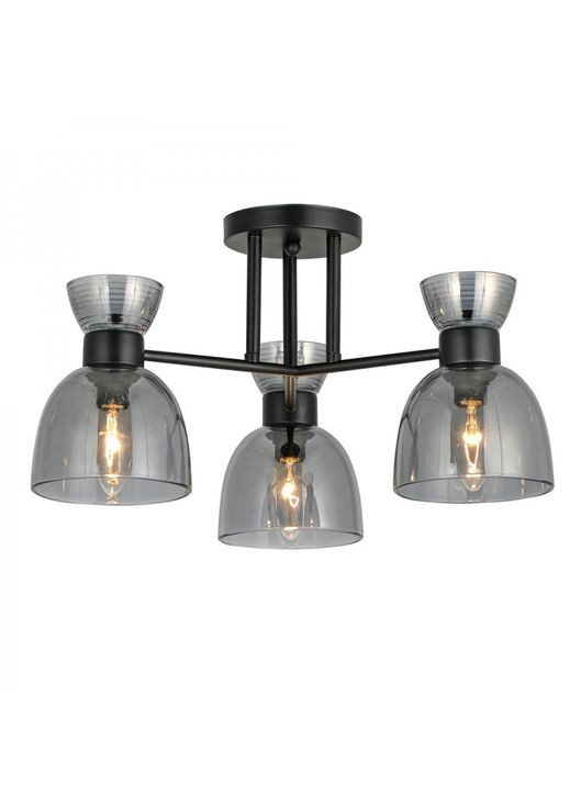 Накладний світильник BL1230-1 MARSEILLE під лампу чорний Ardero (365652003)