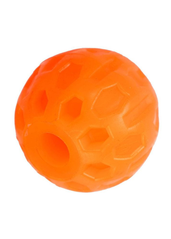 Іграшка М'яч з отвором для собак 4 см, померанчевий AGILITY (278310007)