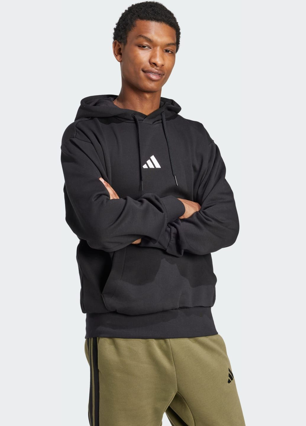 Худи Essentials Feelcozy Fleece adidas (357207803)