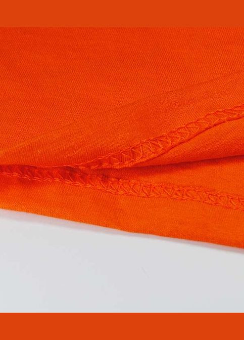 Помаранчева футболка чоловіча original t (061082032xl) з коротким рукавом Fruit of the Loom